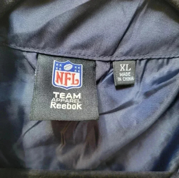 NFL Team Apparel Chicago Bears Men's Zip Up Lightweight Jacket Size XL - Picture 3 of 3